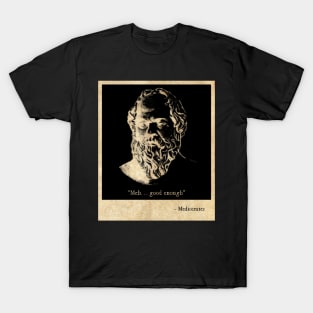 Mediocrates Retro Style T-Shirt